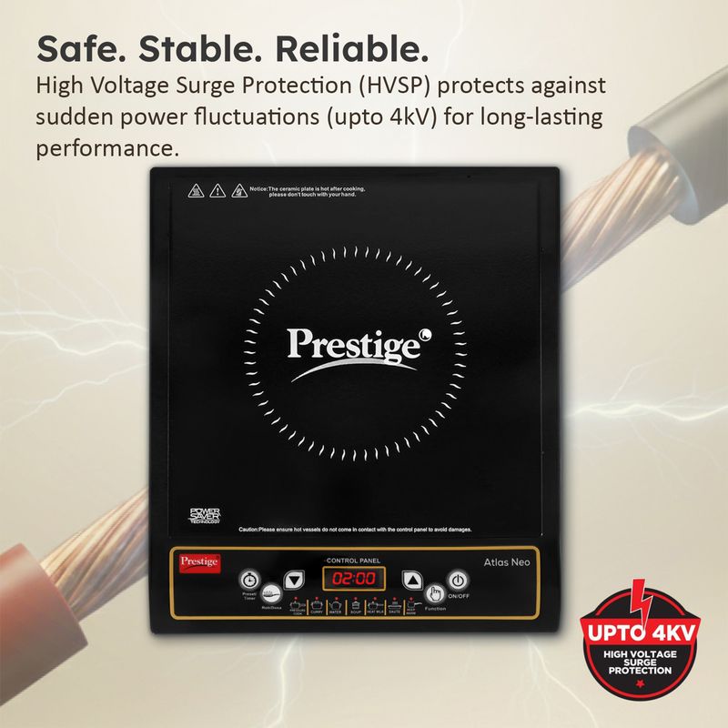 Prestige 1200W Induction Cooktop - Image 6