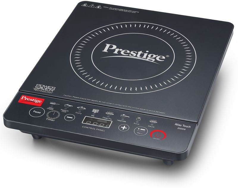 prestige 2000 w induction cooktop touch panel