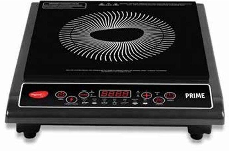 Pigeon 1800 W Induction Cooktop Push Button (Black, Prime 19003446)