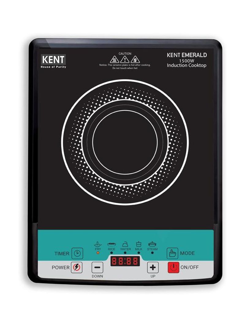 KENT 1500W Induction Cooktop Black - Image 2