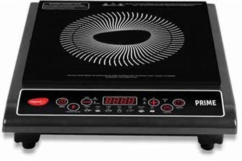 Pigeon 1800 W Induction Cooktop Push Button (Black, Induction Cooktop 1800 W)