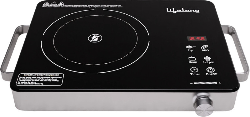 lifelong 2000 w radiant cooktop touch panel