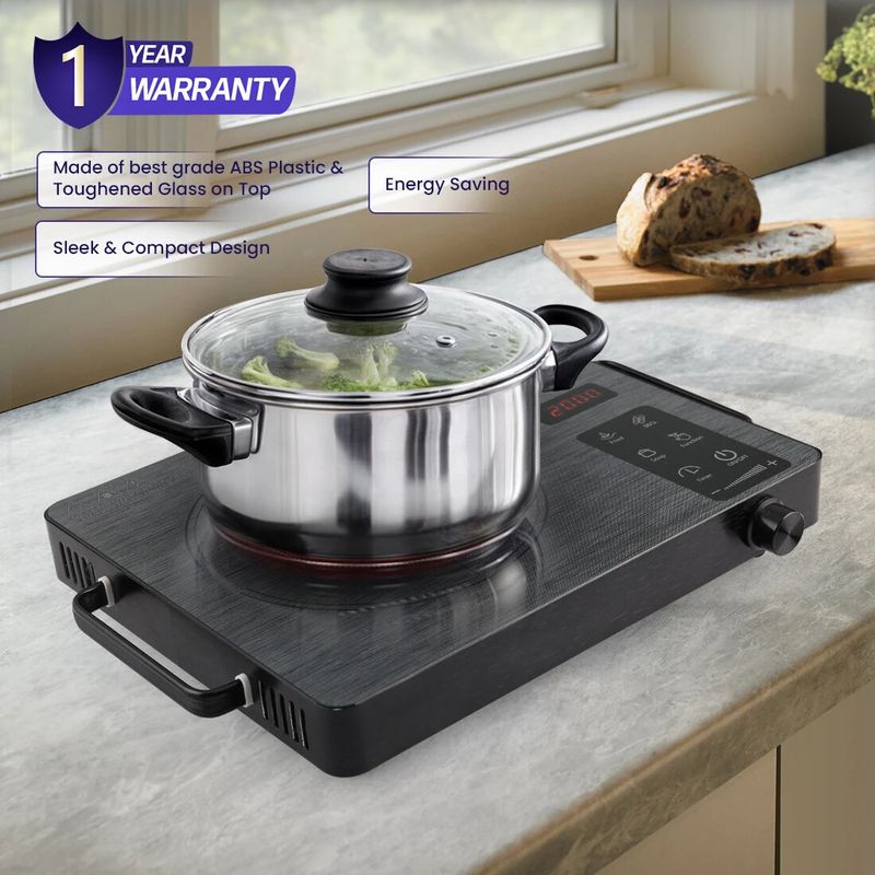 KAPLI 2500 W Radiant Cooktop Touch Panel - Image 4