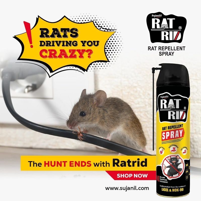 Sujanil's Rat Repellent Aerosol Spray 425ml - Image 5