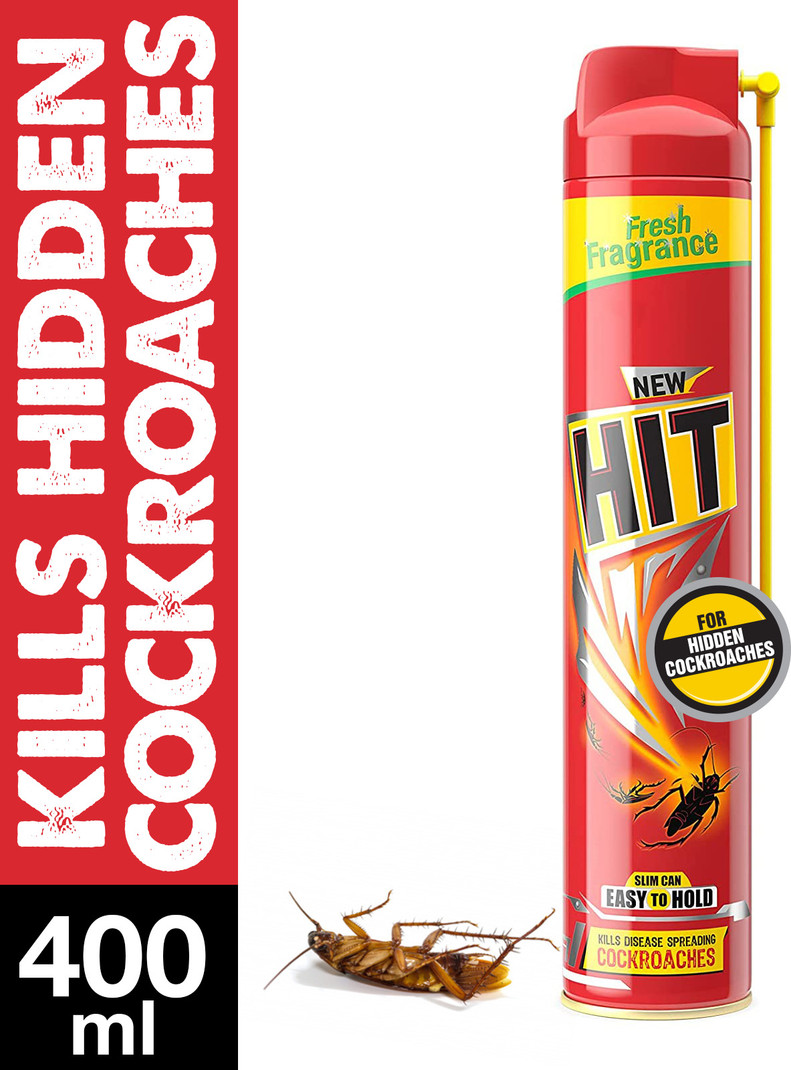 hit cockroach killer spray fresh fragrance