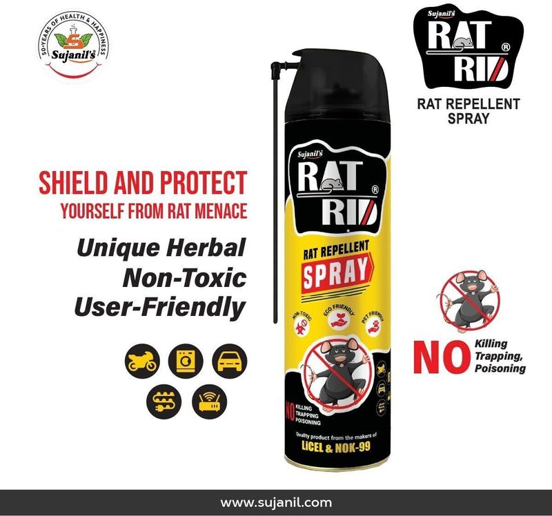 Sujanil's Rat Repellent Aerosol Spray 425ml - Image 4