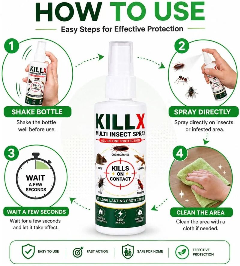 LORSHEL killx Multi Insect Spray - Image 3