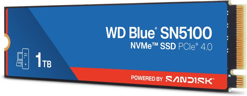 SanDisk WD SN5100 1 TB Blue PCIe NVMe SSD - Image 4