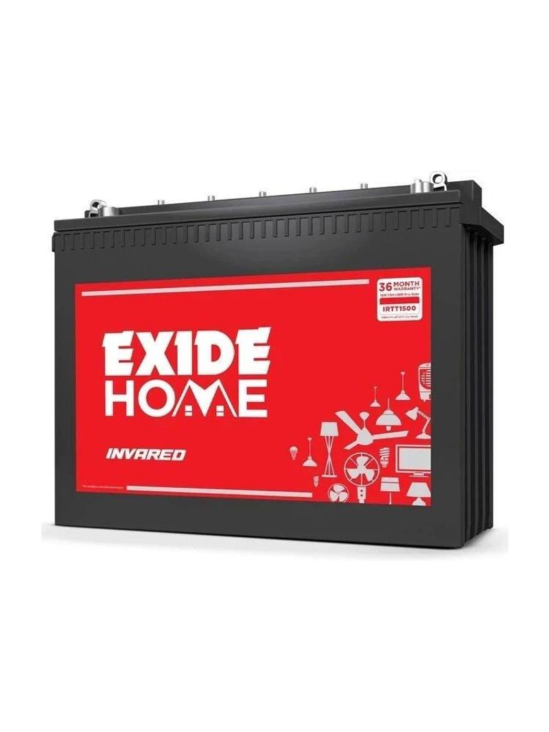 EXIDE 36 Months Warranty Tubular Inverter Battery (150 Ah, IRTT1500)