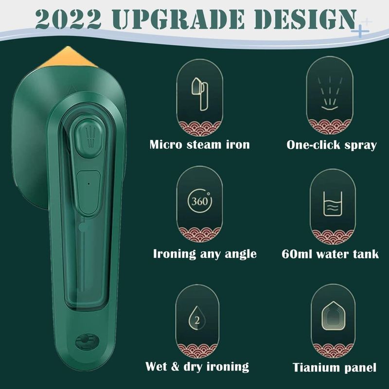 GANESH JI 30W Portable Foldable Mini Iron - Image 3