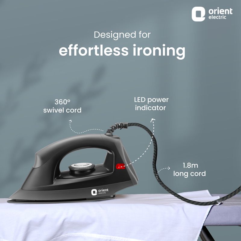 Orient Electric Fabriglide 1000W Dry Iron - Image 6