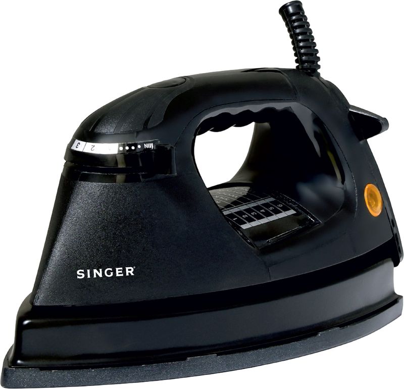 SINGER Shakti Press Heavy Weight 1.6 Kg 1000 W Dry Iron (Black)
