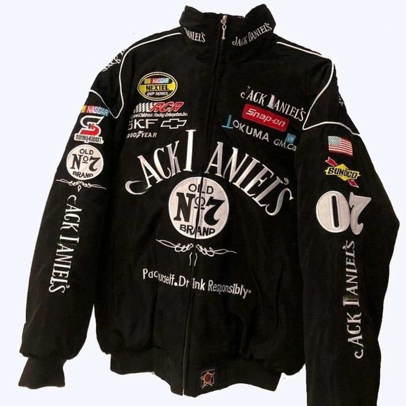 Jucck donnie Men's Graphic Print Full Sleeve Jacket - Image 6