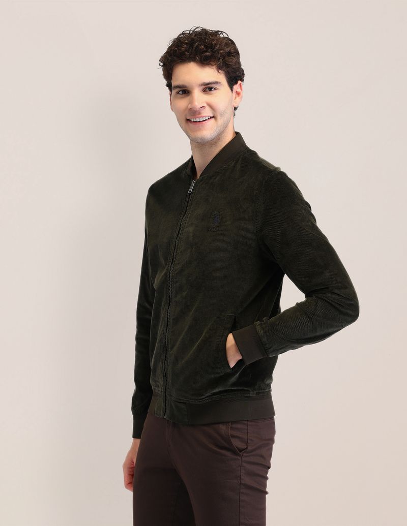 U.S. POLO ASSN. Men Printed Bomber Jacket - Image 6