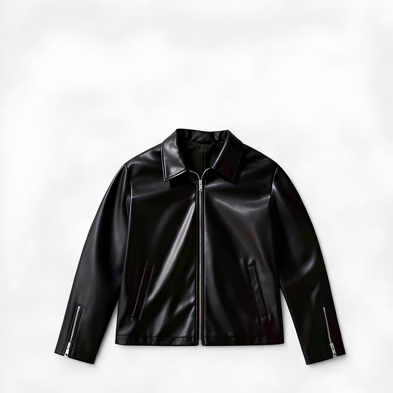 YDWC Men Solid Casual Jacket - Image 2