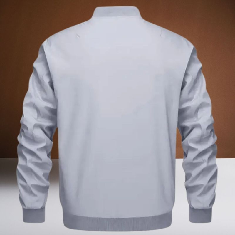 Caraba Men Solid Casual Jacket - Image 3