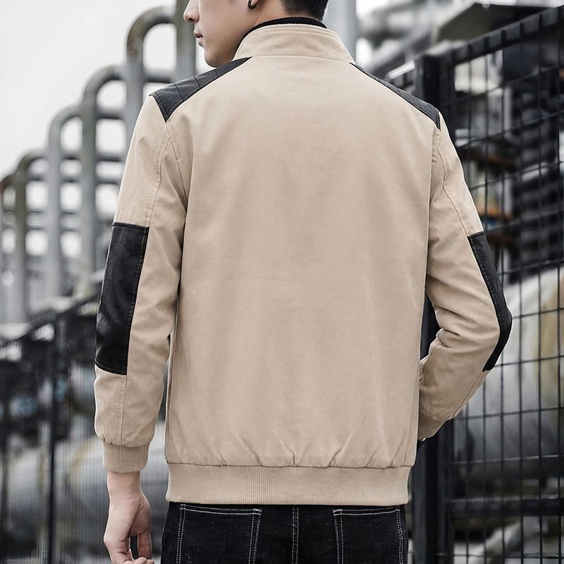 FUTSE PENO Men Colorblock Casual Jacket - Image 6