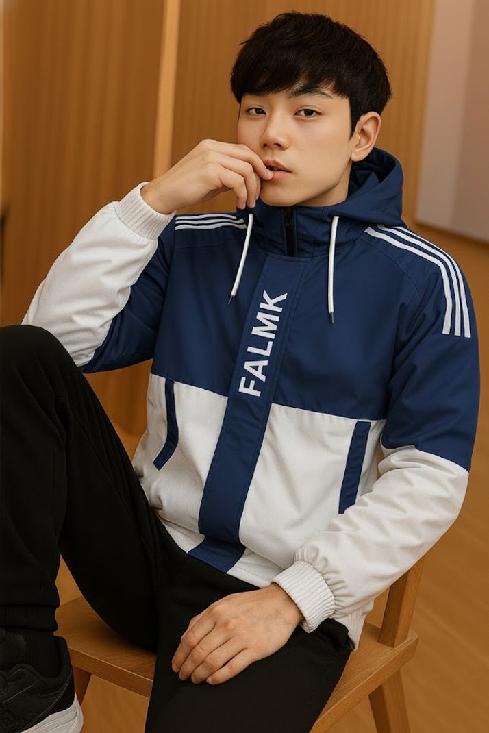 MOTREX Men Colorblock Casual Jacket - Image 6