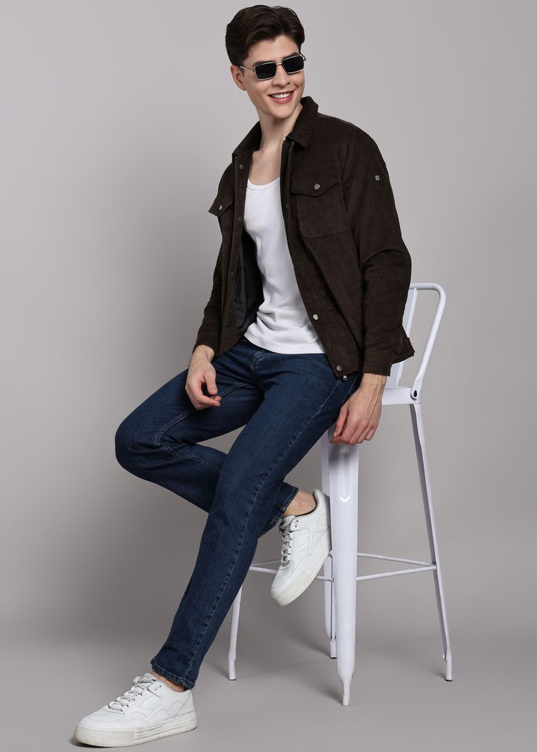 Allen Solly Men Solid Casual Jacket - Image 4