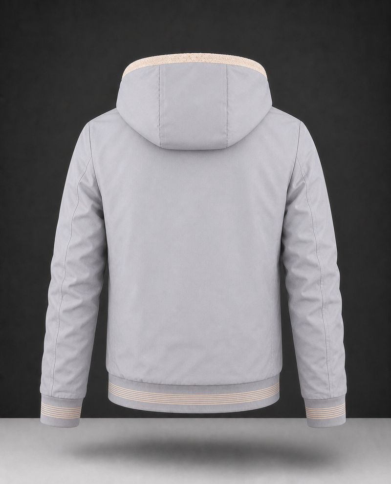FUTSE PENO Men Striped Casual Jacket - Image 5