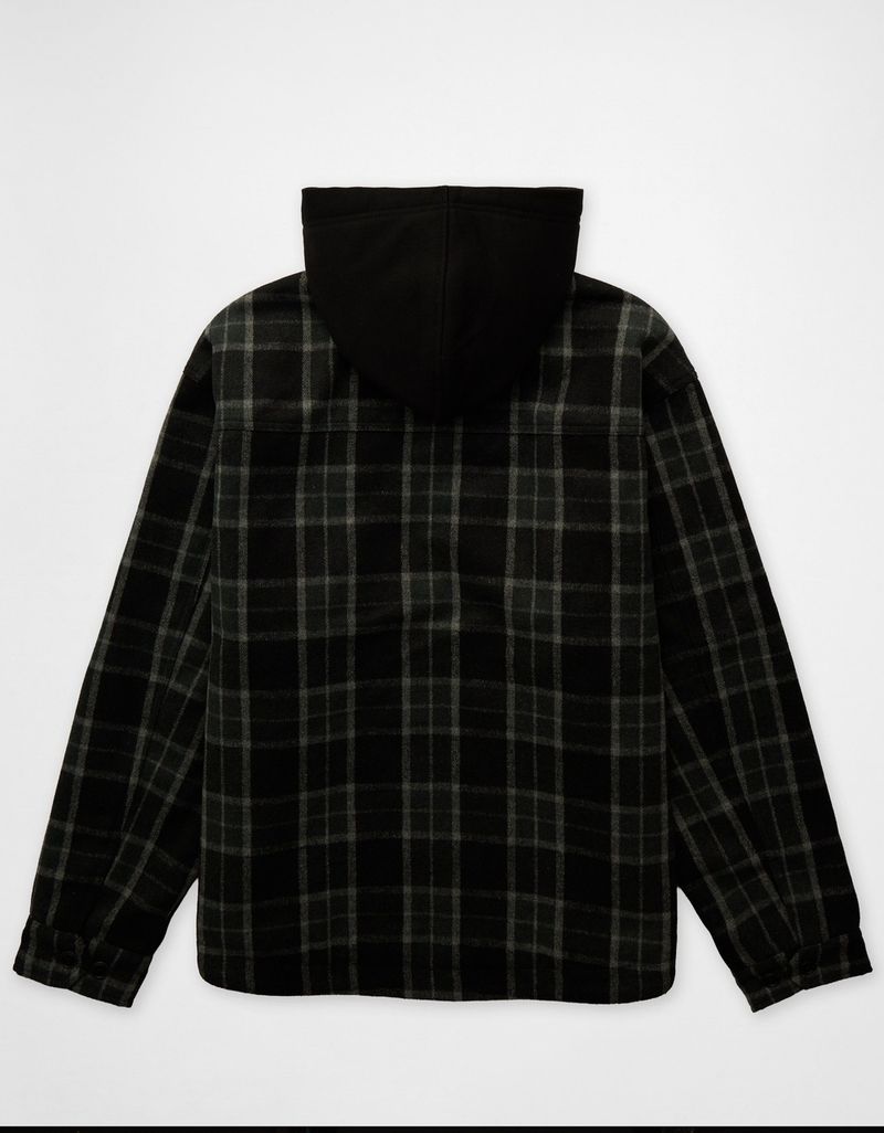 American Eagle Men Checkered Casual Jacket - Image 3
