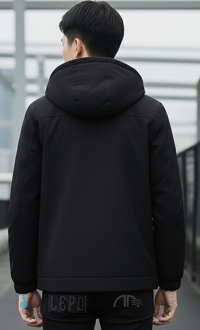FUTSE PENO Men Solid Casual Jacket - Image 6