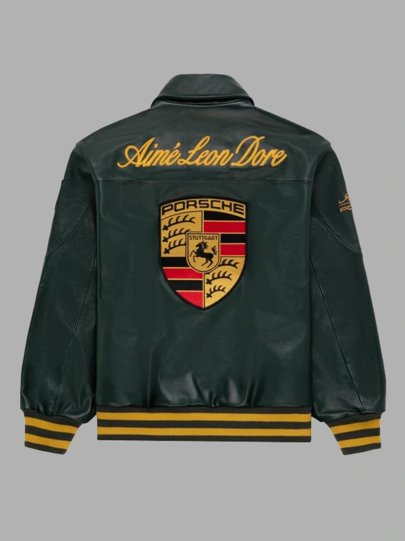 EXOTIX Embroidered Leather Jacket - Image 4