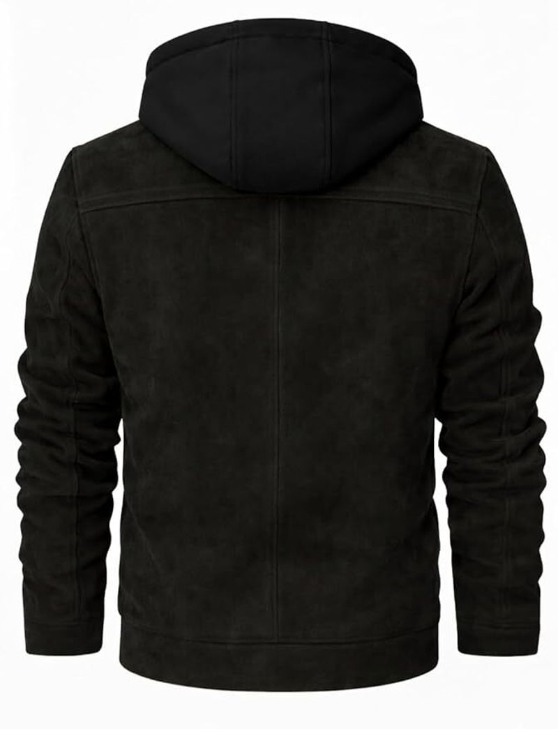 Blaq Ash Men Solid Biker/Riding Jacket - Image 3
