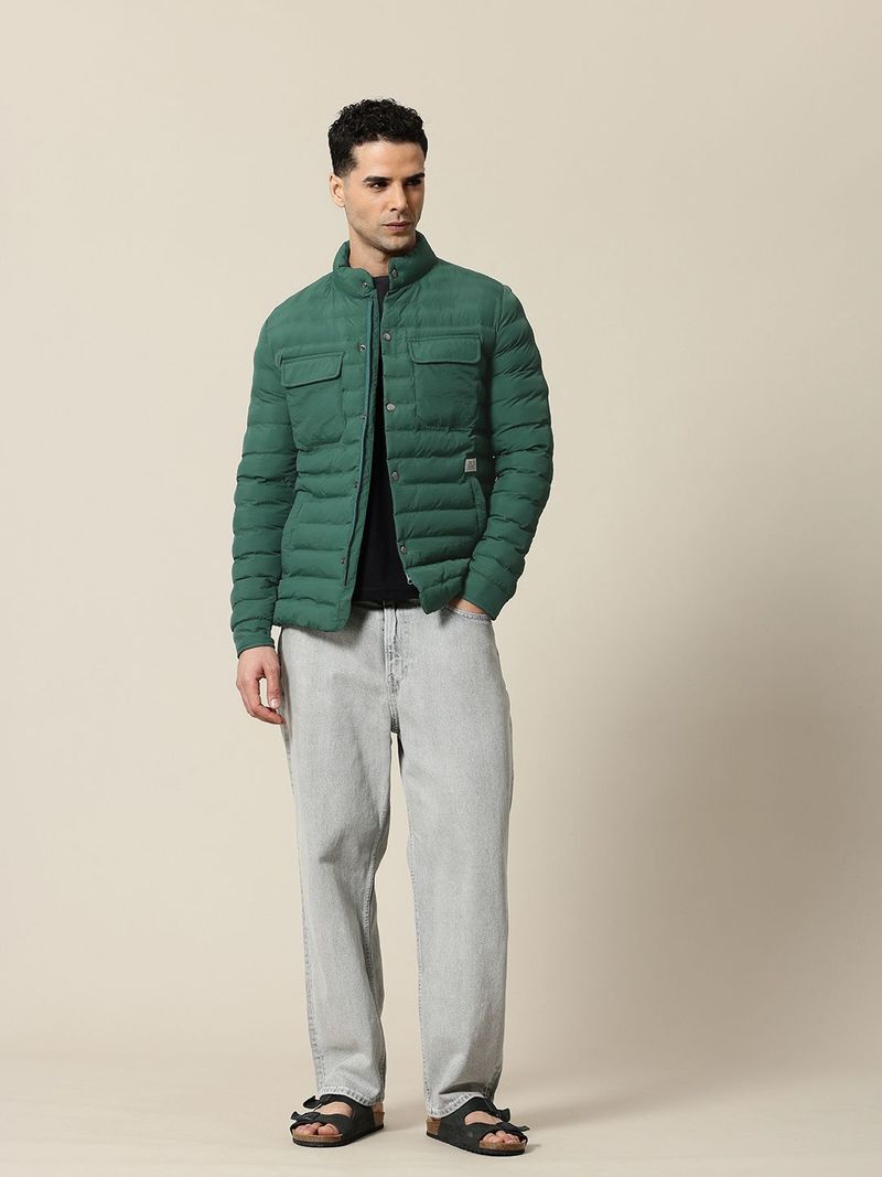 Mr Bowerbird Men Solid Puffer Jacket - Image 5