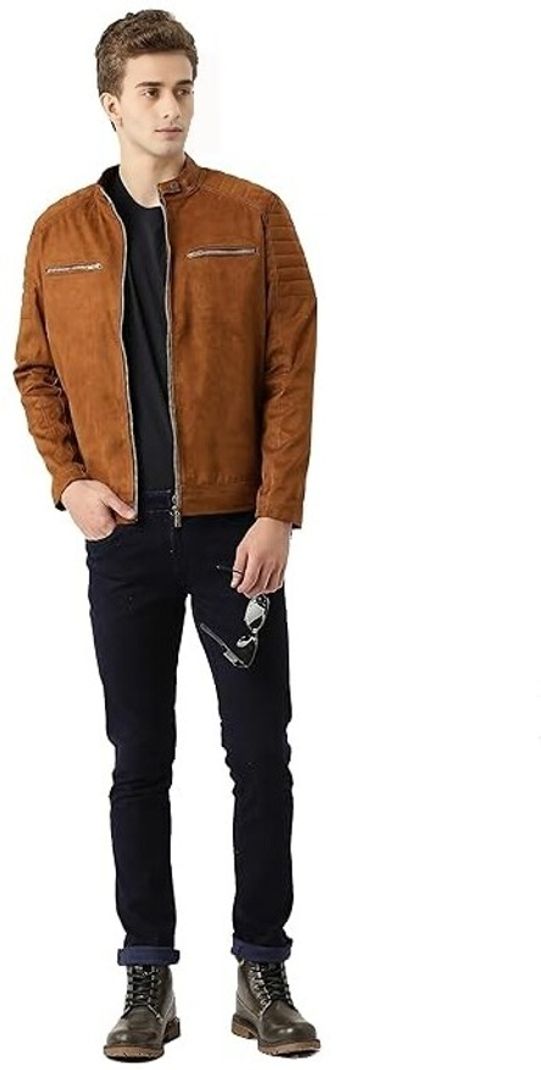 Premium Quality Men Biker Jacket - Image 4