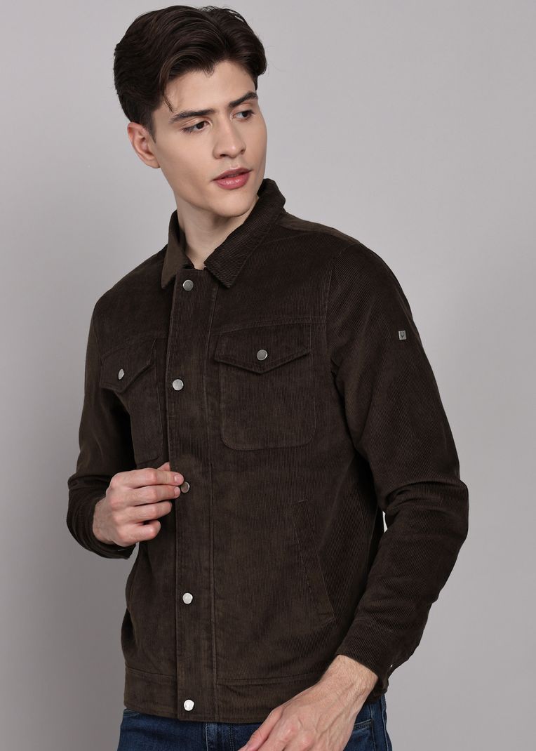Allen Solly Men Solid Casual Jacket - Image 5