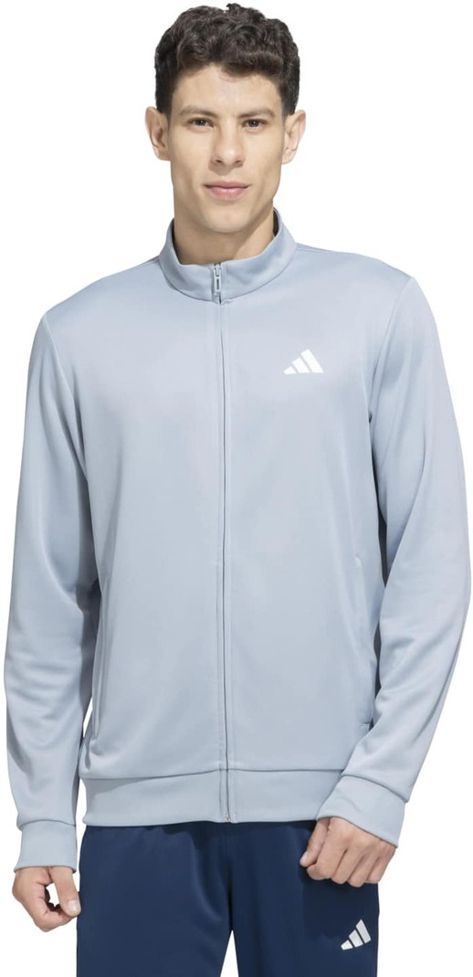 Adidas Full Sleeve Solid Men Jacket