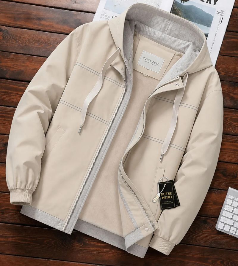 FUTSE PENO Men & Women Colorblock Casual Jacket - Image 4