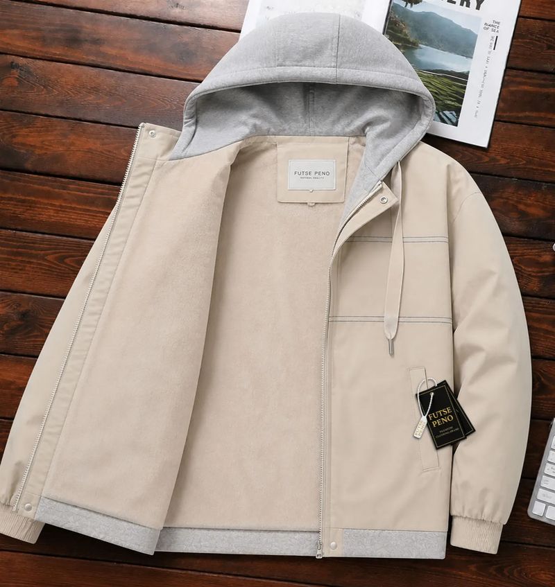 FUTSE PENO Men & Women Colorblock Casual Jacket - Image 2