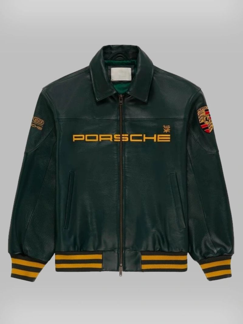 EXOTIX Embroidered Leather Jacket - Image 2