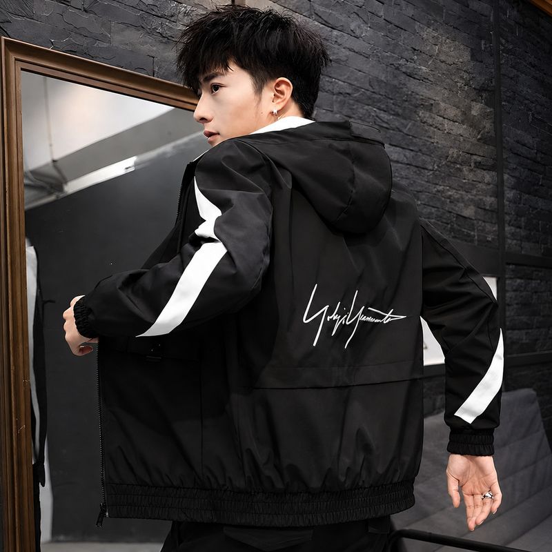 Azy Fabrics Men Colorblock Casual Jacket - Image 3