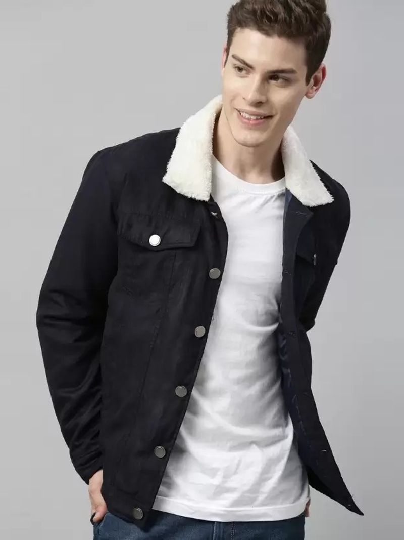 SKGAMEONE Men Self Design Casual Jacket - Image 2