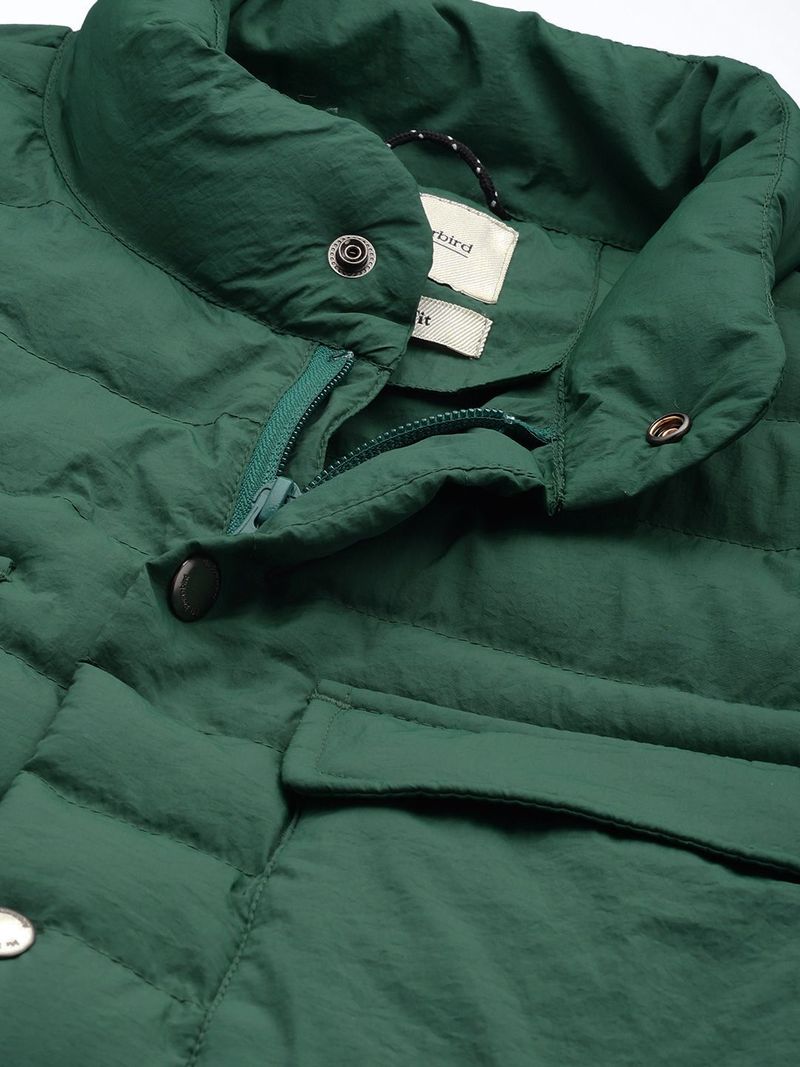 Mr Bowerbird Men Solid Puffer Jacket - Image 3
