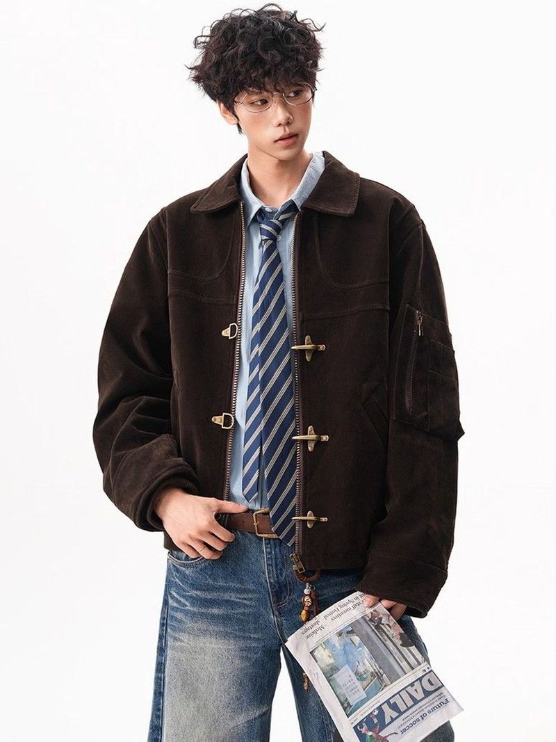 Mast & Harbour Men Self Design Bomber Jacket - Image 3
