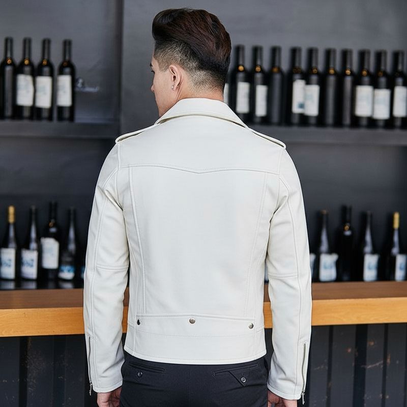Men Solid Biker/Riding Jacket by elemental - Image 3