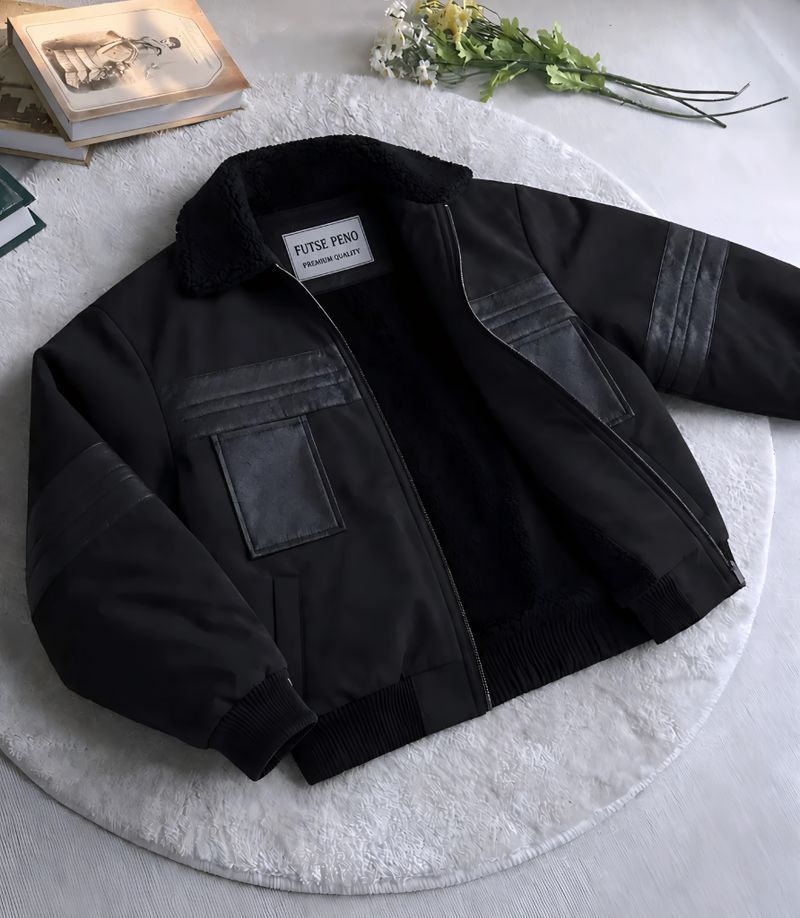 FUTSE PENO Men Solid Casual Jacket - Image 5