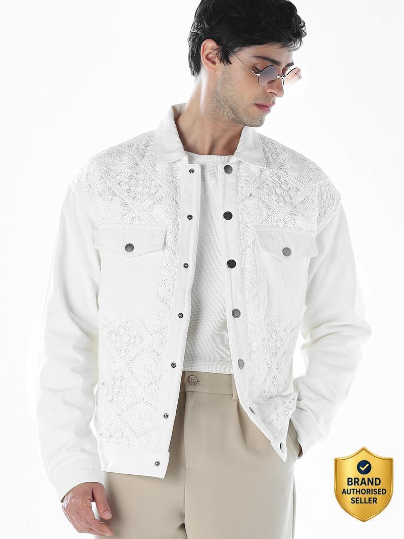 JACK & JONES Men Self Design Casual Jacket - Image 2