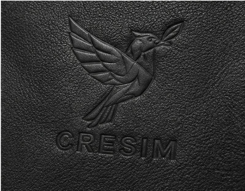 CRESIM Men Solid Leather Jacket - Image 6
