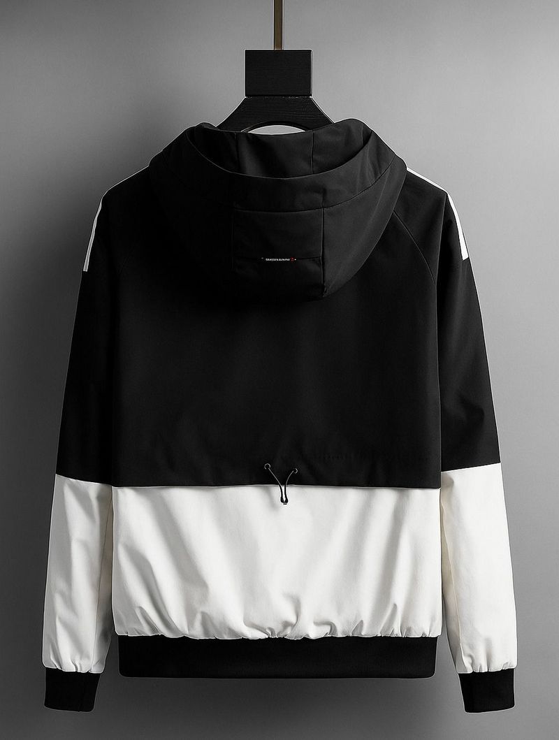 Men Colorblock Casual Jacket by Motrex - Image 3