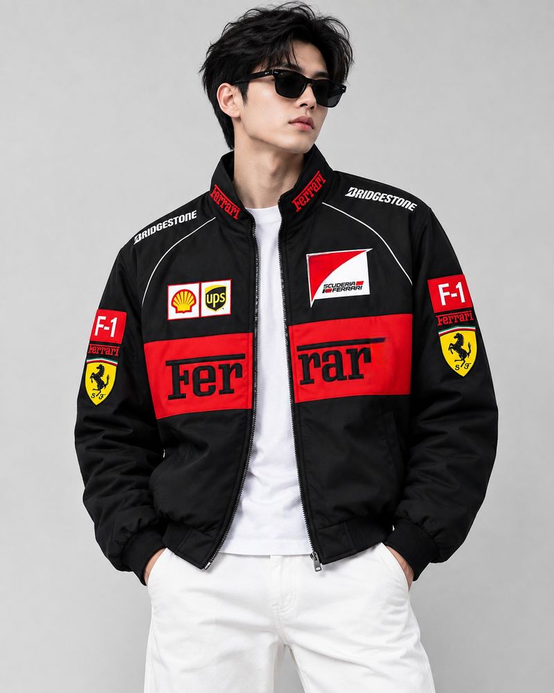 FLYcollection Men & Women Printed Sports Jacket - Image 5