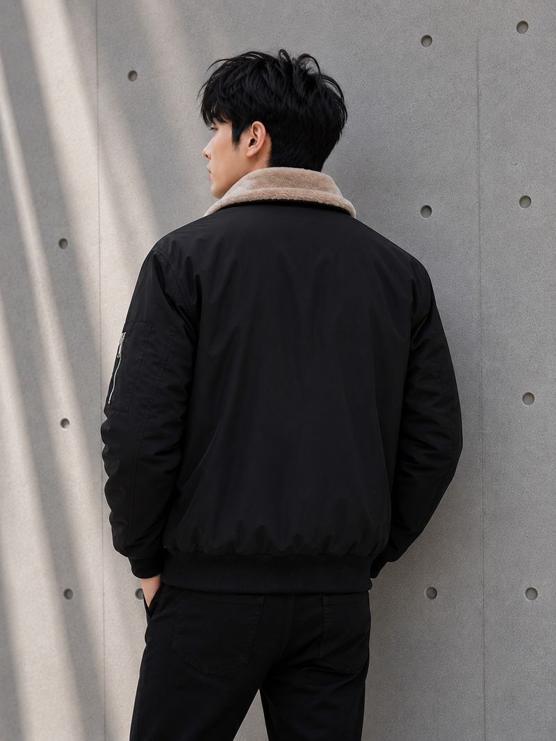 HEMLOCK Men Self Design Casual Jacket - Image 3
