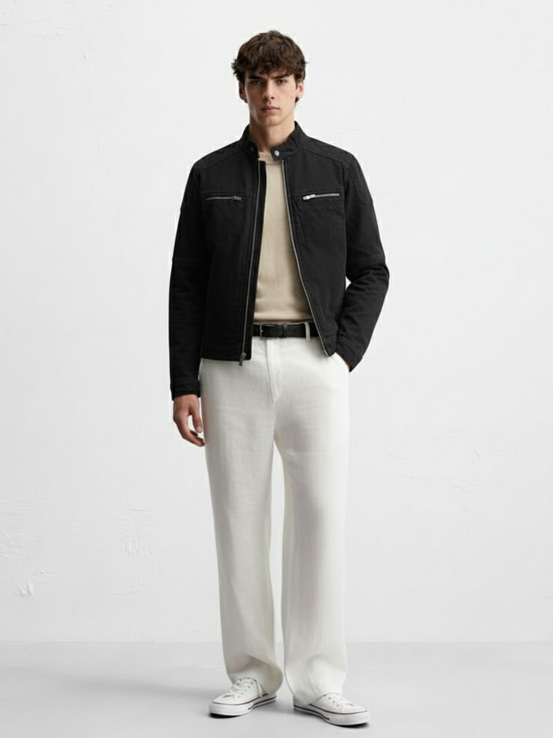 HIGHLANDER Men Solid Casual Jacket - Image 5