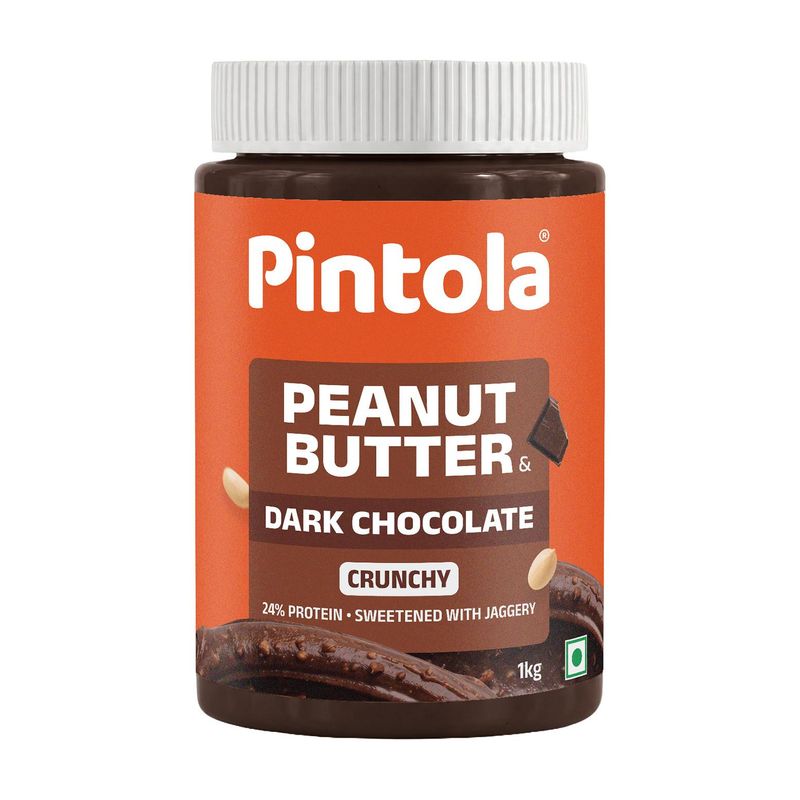 Pintola Dark Chocolate Peanut Butter (Crunchy) 510g - Image 2