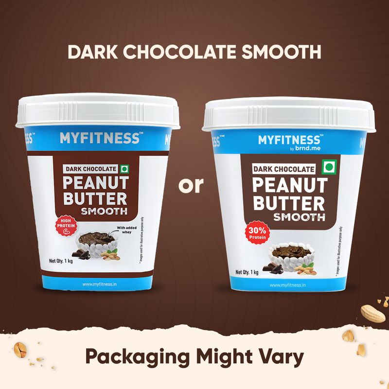 MYFITNESS Peanut Butter Dark Chocolate Smooth Spread, 30g Protein - Image 5