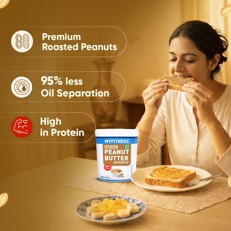 MYFITNESS Original Classic Peanut Butter Smooth 28g - Image 6